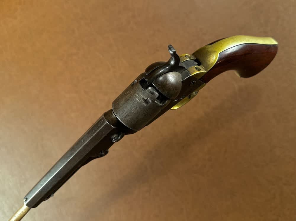 1849 Colt Percussion .31 Cal Cap & Ball Pocket Revolver 5-Shot 5" Bbl 1856-img-9