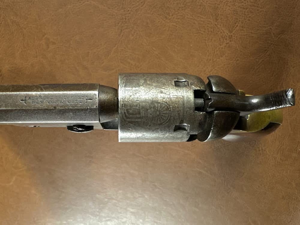 1849 Colt Percussion .31 Cal Cap & Ball Pocket Revolver 5-Shot 5" Bbl 1856-img-3