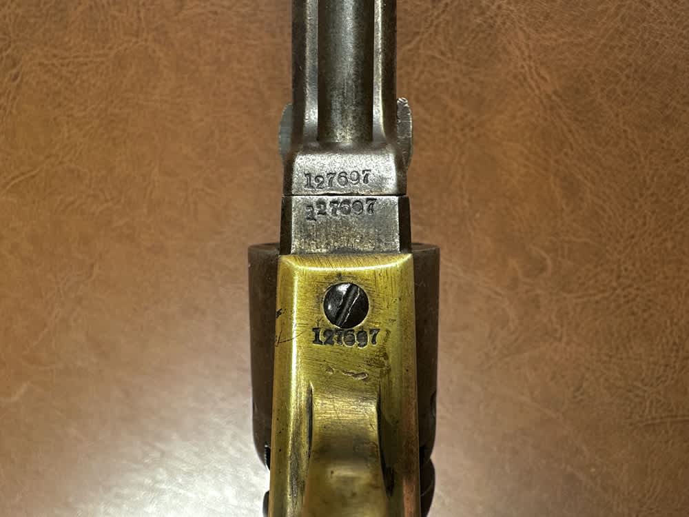 1849 Colt Percussion .31 Cal Cap & Ball Pocket Revolver 5-Shot 5" Bbl 1856-img-7
