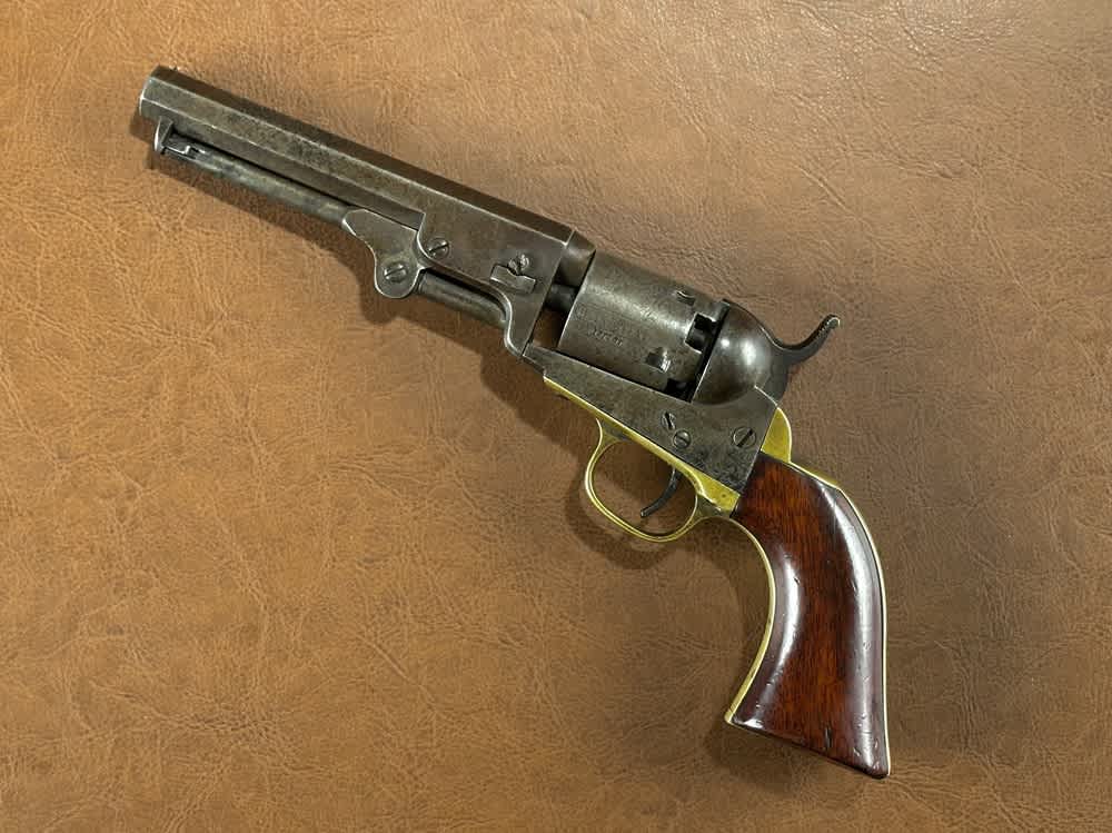 1849 Colt Percussion .31 Cal Cap & Ball Pocket Revolver 5-Shot 5" Bbl 1856-img-0