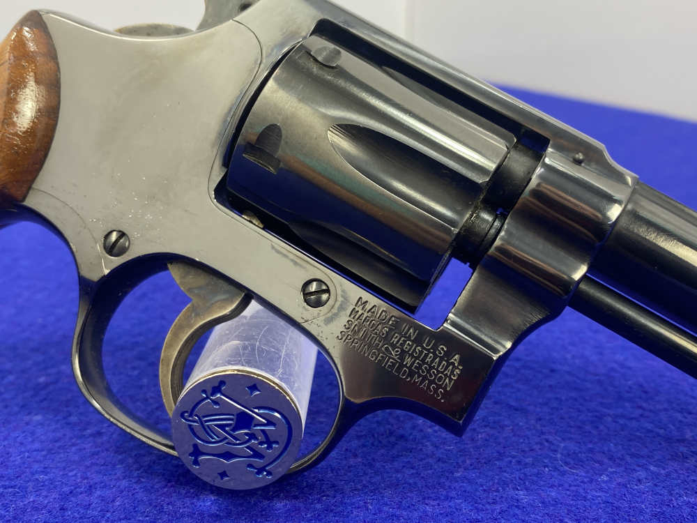 1971 Smith Wesson Model 31-1 .32 S&W Long Blued 4" *6-SHOT POLICE REVOLVER*-img-13