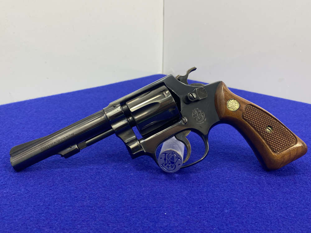 1971 Smith Wesson Model 31-1 .32 S&W Long Blued 4" *6-SHOT POLICE REVOLVER*-img-4