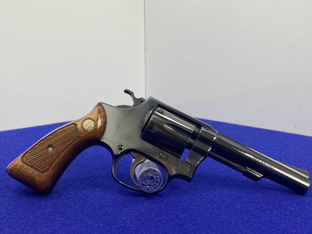1971 Smith Wesson Model 31-1 .32 S&W Long Blued 4" *6-SHOT POLICE REVOLVER*-img-10
