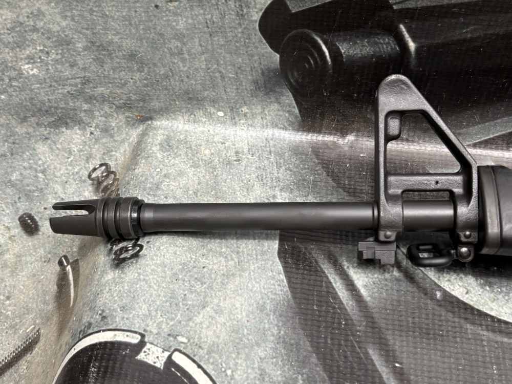Intl Harvester M16A1 Colt clone retro 5.56 20" US GI furn rack # FRT option-img-14