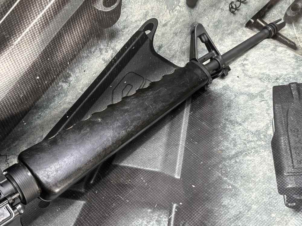 Intl Harvester M16A1 Colt clone retro 5.56 20" US GI furn rack # FRT option-img-27