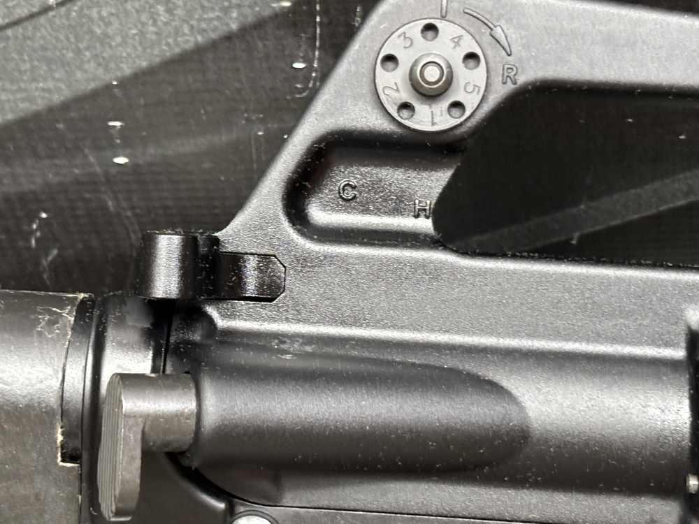 Intl Harvester M16A1 Colt clone retro 5.56 20" US GI furn rack # FRT option-img-6