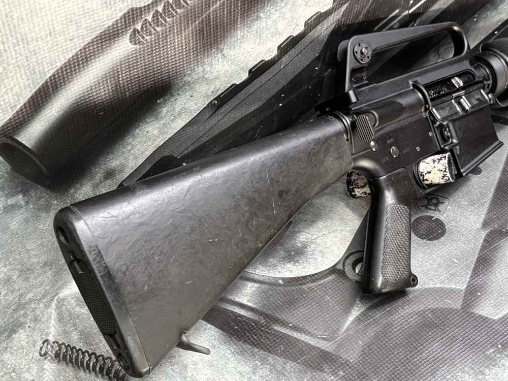 Intl Harvester M16A1 Colt clone retro 5.56 20" US GI furn rack # FRT option-img-26