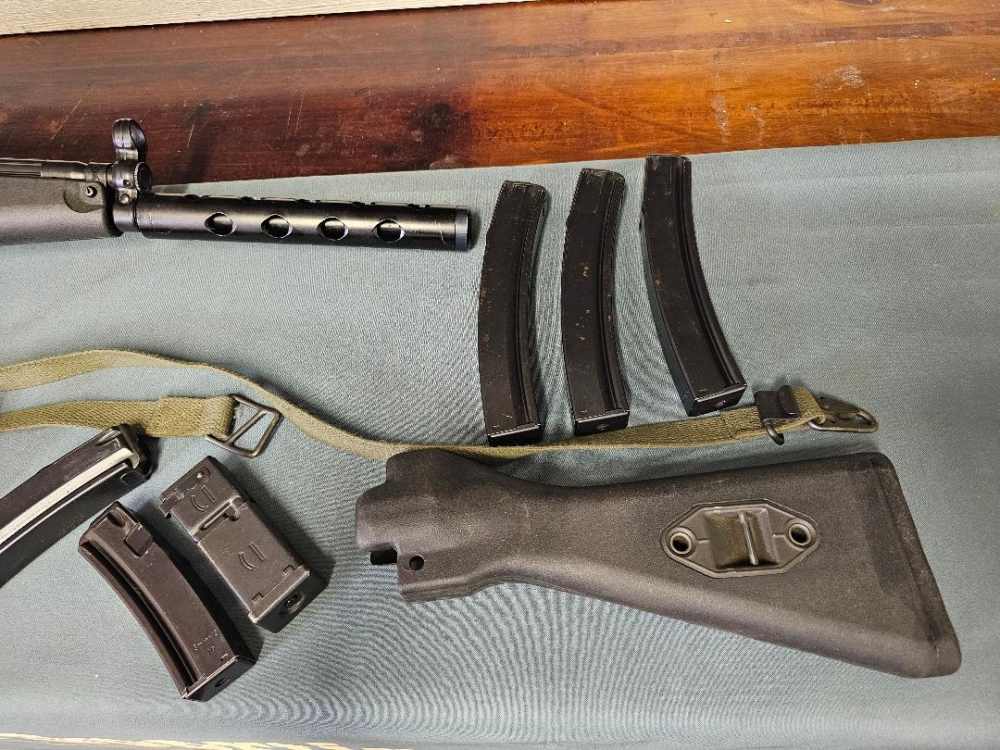 Used Heckler & Koch HK94 9mm 16" barrel 7 x 30 round mags 1 x 15 round mag-img-4