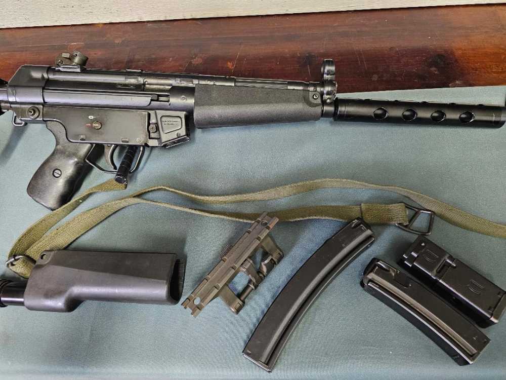 Used Heckler & Koch HK94 9mm 16" barrel 7 x 30 round mags 1 x 15 round mag-img-3