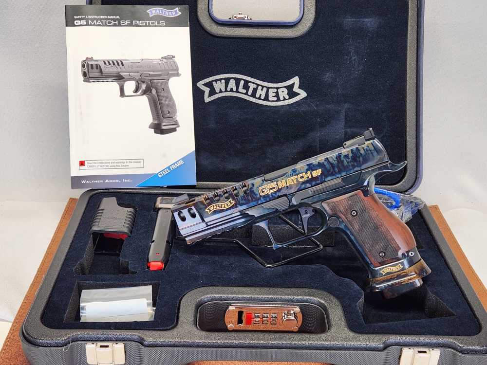 Walther PPQ Q5 Match Steel FrameMeister Manufaktur Vintage Like New Unfired-img-0