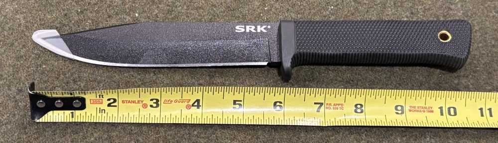 New Old Stock - Cold Steel SRK Knife and Kydex Sheath - Excellent Condition-img-1
