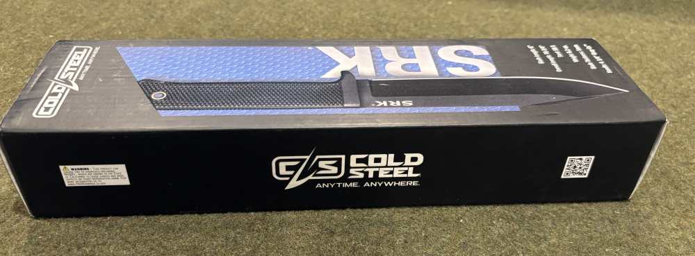 New Old Stock - Cold Steel SRK Knife and Kydex Sheath - Excellent Condition-img-61