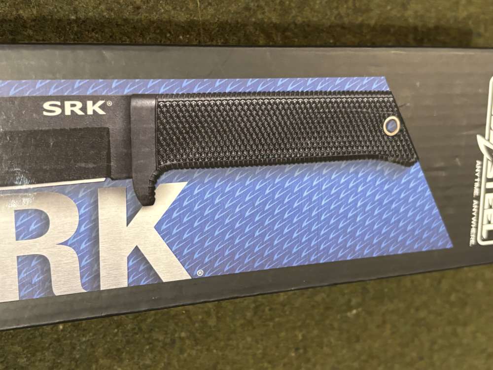 New Old Stock - Cold Steel SRK Knife and Kydex Sheath - Excellent Condition-img-57