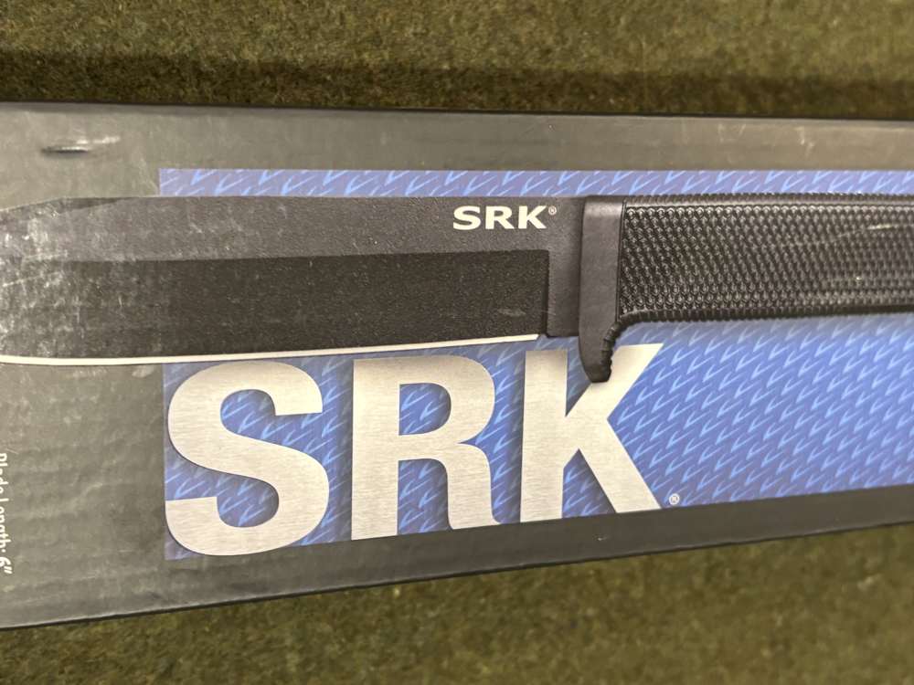 New Old Stock - Cold Steel SRK Knife and Kydex Sheath - Excellent Condition-img-58