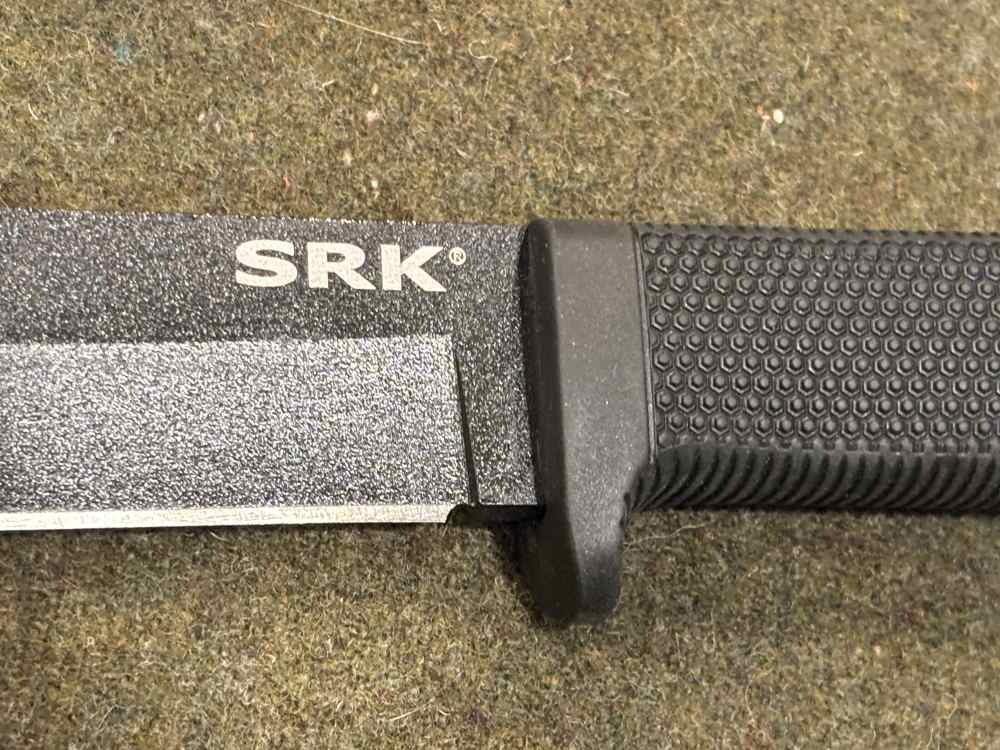New Old Stock - Cold Steel SRK Knife and Kydex Sheath - Excellent Condition-img-5