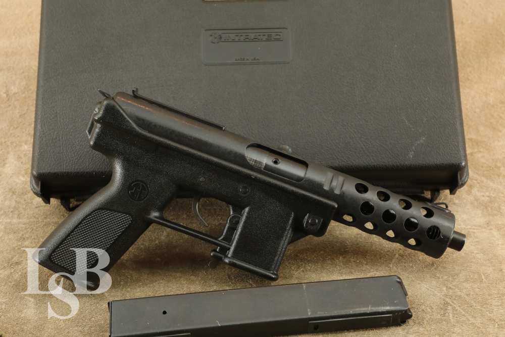 Intratec TEC-DC9 9mm 5" Threaded Semi Auto Pistol Cobray Tec-9 & Mag -img-0