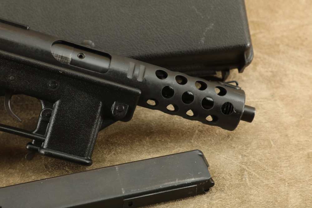 Intratec TEC-DC9 9mm 5" Threaded Semi Auto Pistol Cobray Tec-9 & Mag -img-5