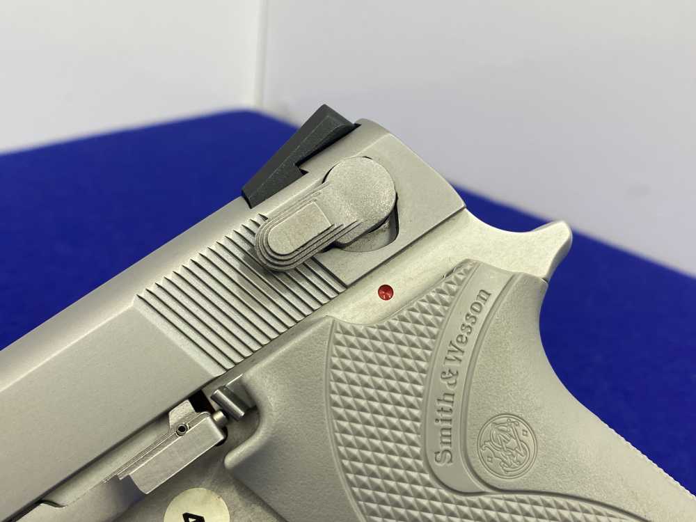 1991 Smith Wesson 3913 LadySmith 9mm Stainless 3.5" *3RD GEN SINGLE-STACK*-img-8
