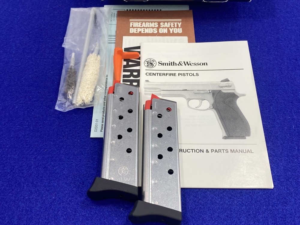 1991 Smith Wesson 3913 LadySmith 9mm Stainless 3.5" *3RD GEN SINGLE-STACK*-img-5