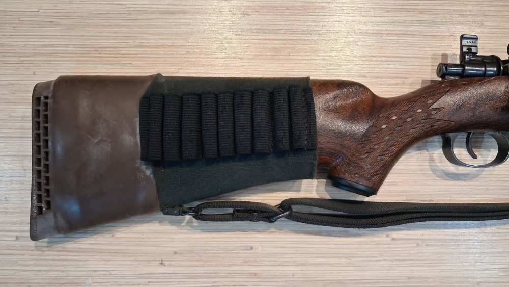 MAUSER K98 8MM RAM-LINE SPORTER STOCK LYMAN PEEP SIGHT NICE!-img-1