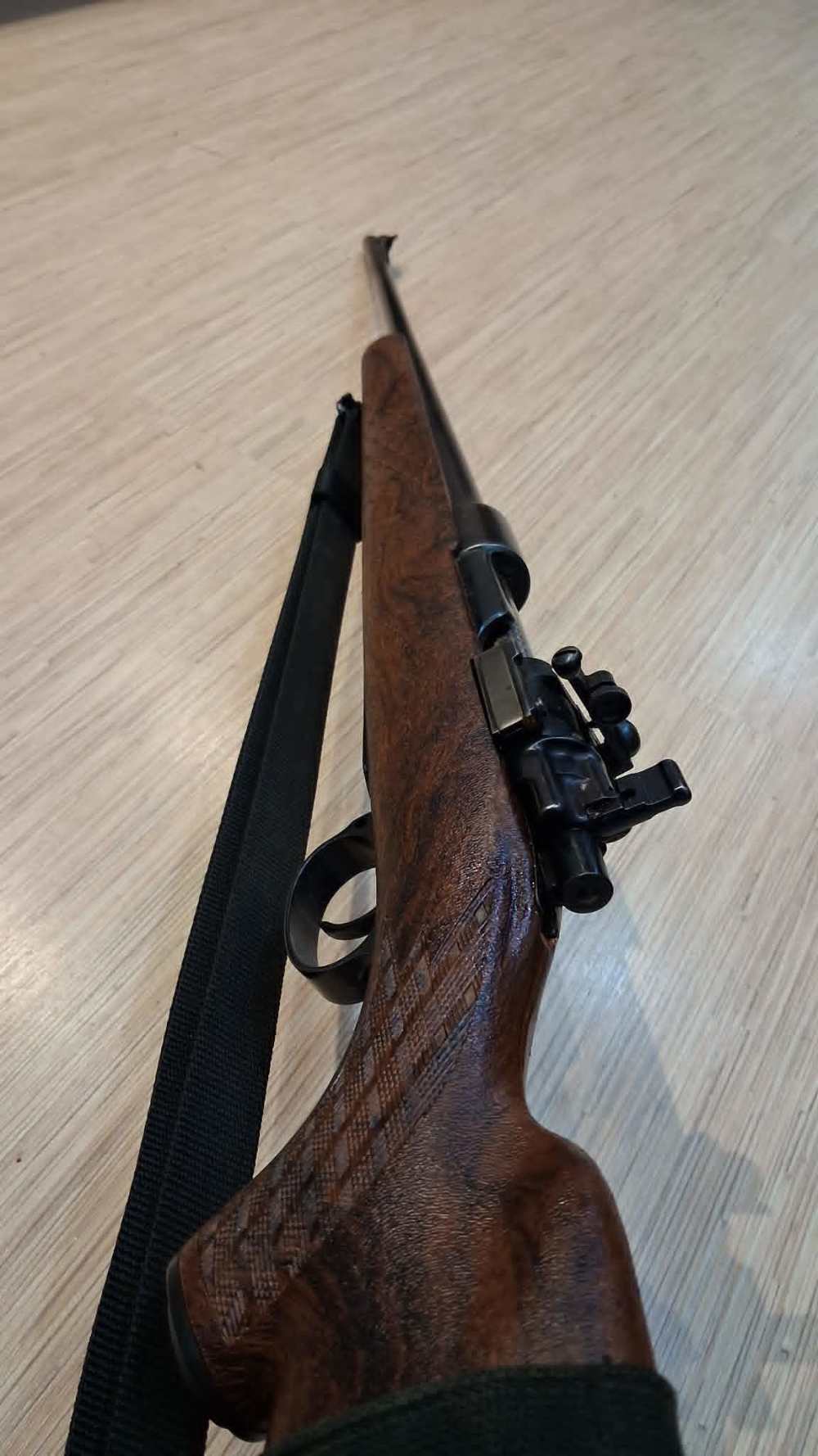 MAUSER K98 8MM RAM-LINE SPORTER STOCK LYMAN PEEP SIGHT NICE!-img-14