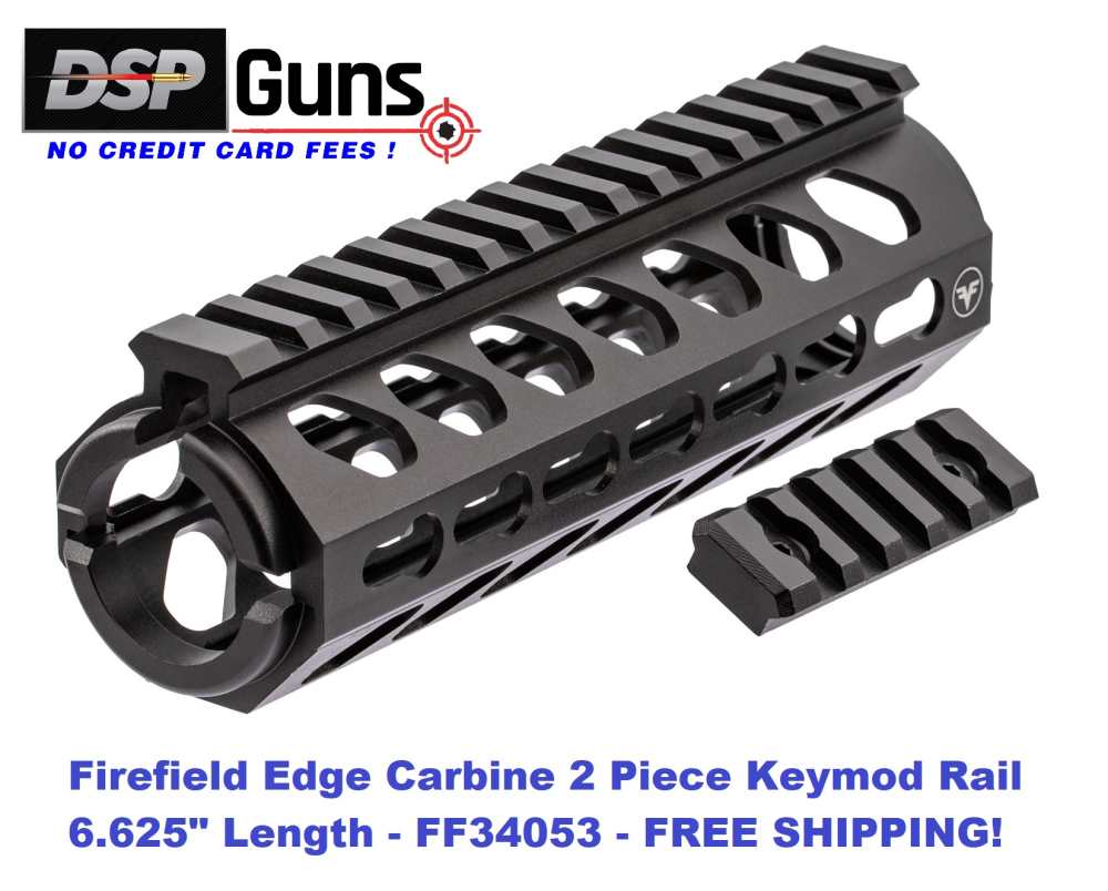 Firefield Edge Carbine 2 Piece Keymod Rail 6.625" - Part# FF34053-img-0