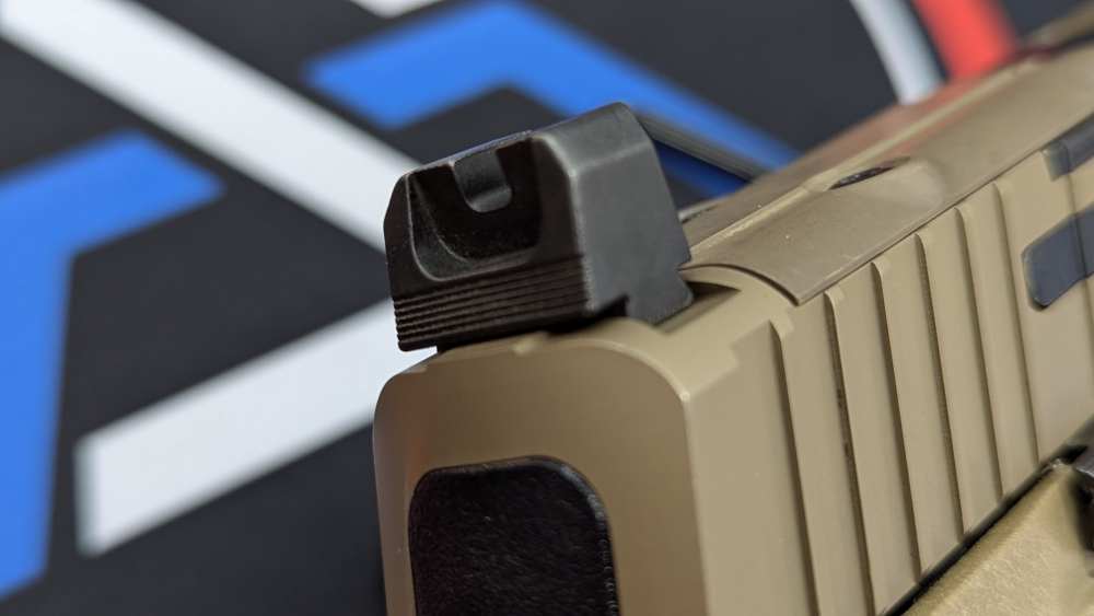 FN 509 Fullsize MRD – 9mm – Flat Dark Earth | OEM Flat Face Trigger Upgrade-img-5