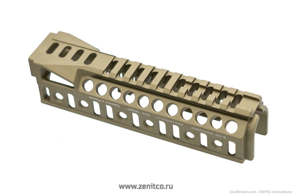 Zenitco B-10U AK Rail Handguard Golden Khaki B10 U-img-1