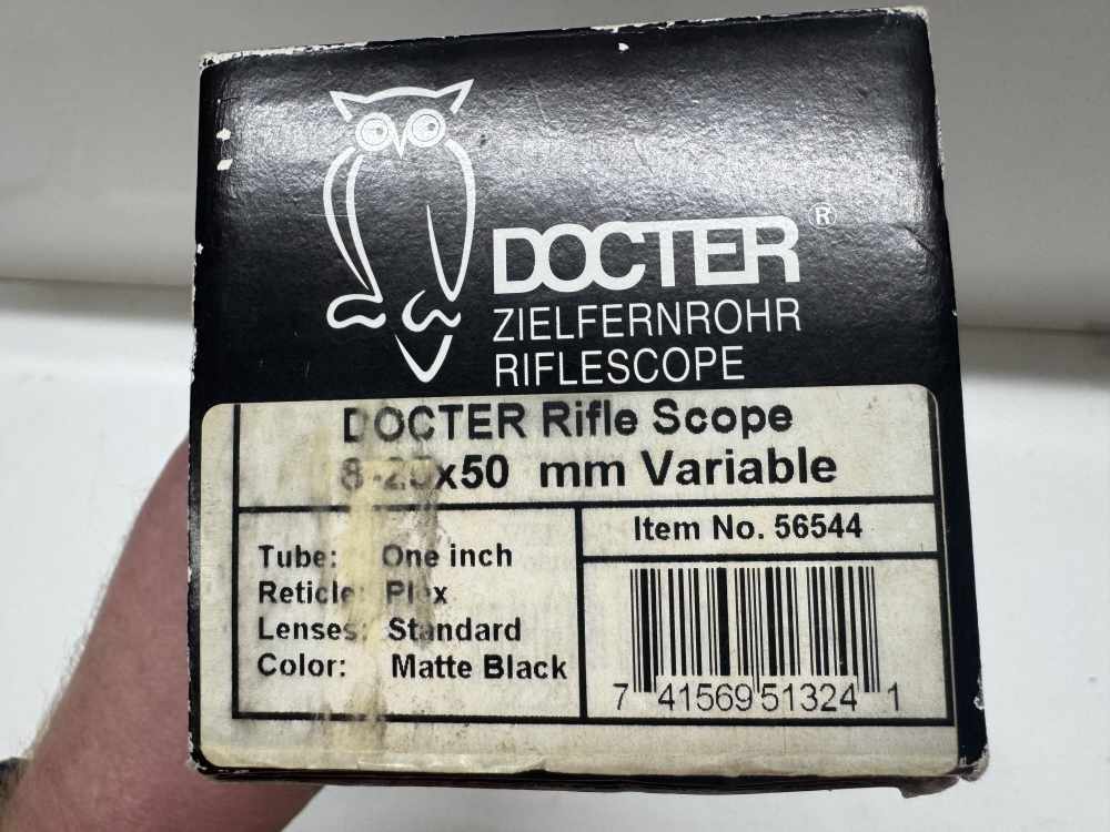 Doctor Optics 8-25x50 Riflescope in Box-img-4