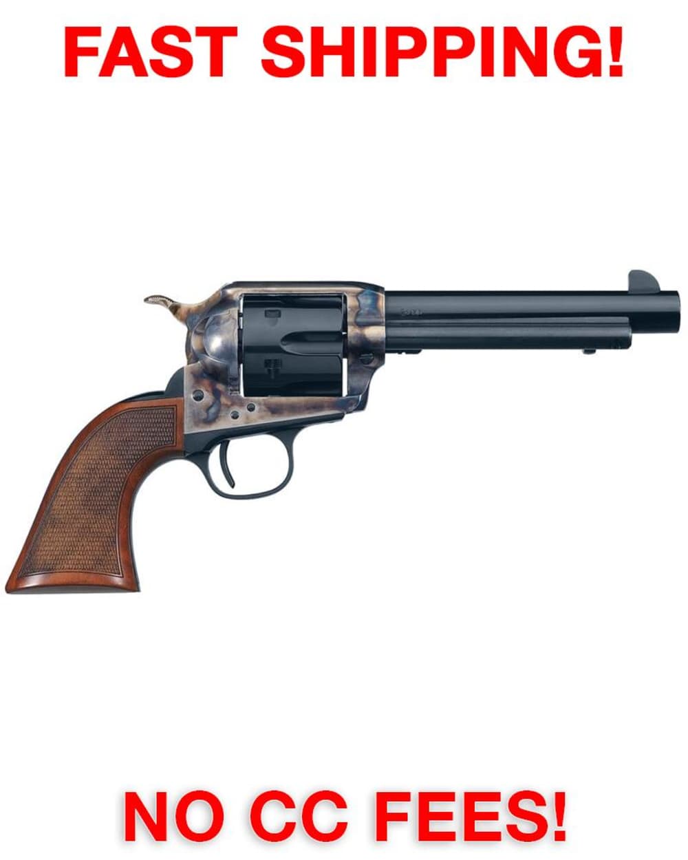 Uberti 1873 Cattleman El Patron Competition Revolver - 5.5" .357 Mag - New-img-0