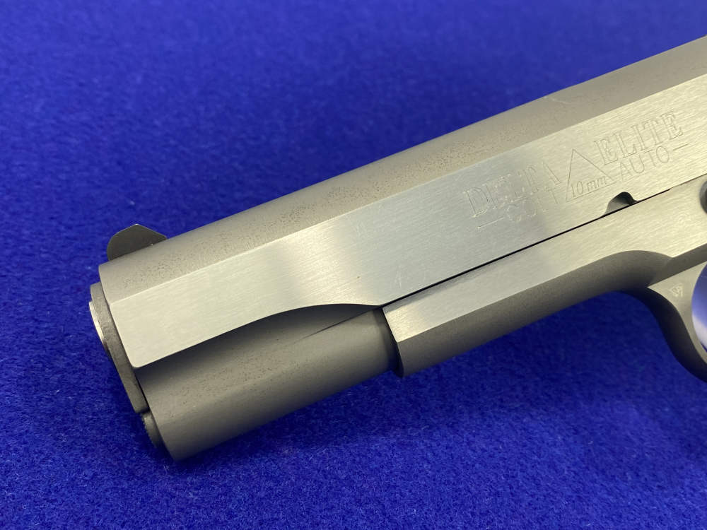 Colt Delta Elite MKIV 10mm Stainless 5" *TIMELESS COLT 1911*-img-10