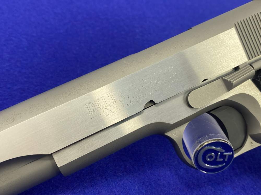 Colt Delta Elite MKIV 10mm Stainless 5" *TIMELESS COLT 1911*-img-9