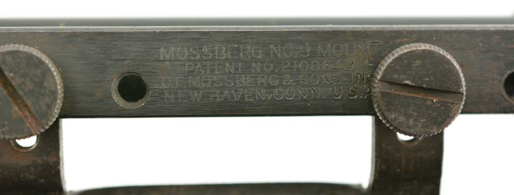 Vintage Mossberg 2 ½ power Scope with No. 9 Mount-img-1