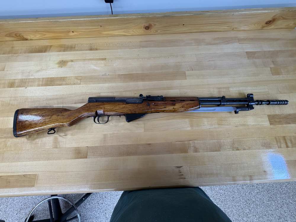 Used Yugo SKS Rifle in 7.62x39mm with Grenade Launcher-img-1