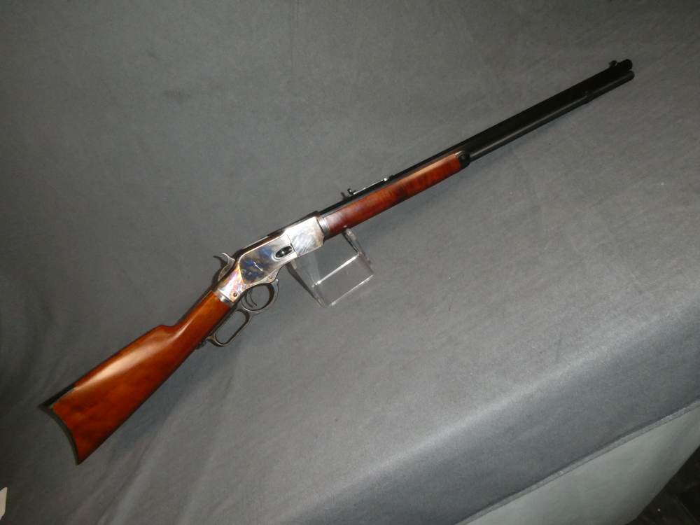 Very Fine Uberti Winchester Model 1873 Rifle, .44-40 Win.-img-1