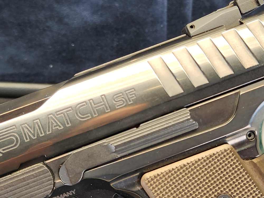 Walther PPQ Q5 Match Steel Frame Meister Manufakur Black Diamond -img-6