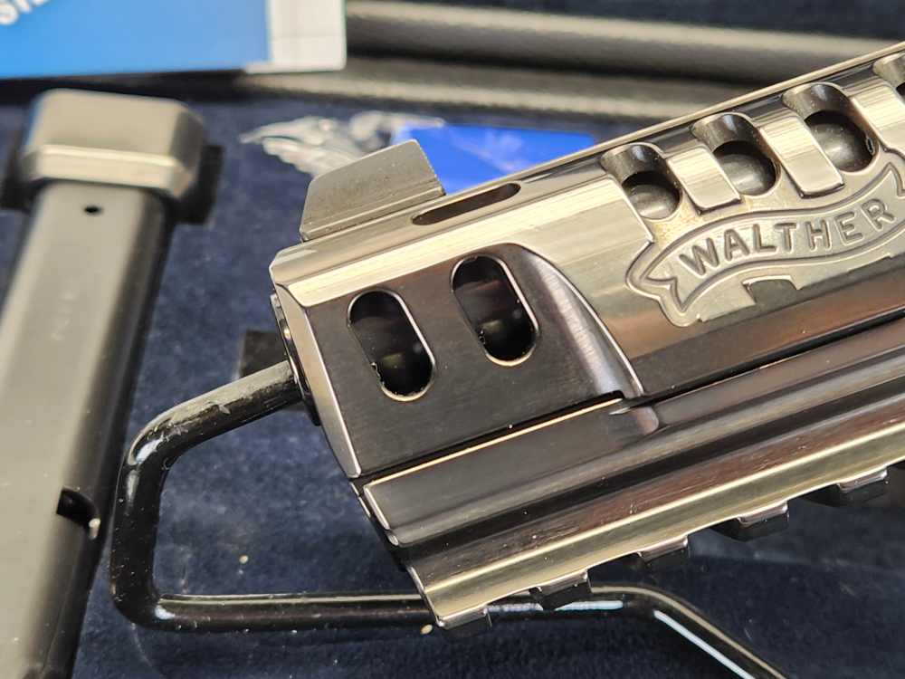 Walther PPQ Q5 Match Steel Frame Meister Manufakur Black Diamond -img-3