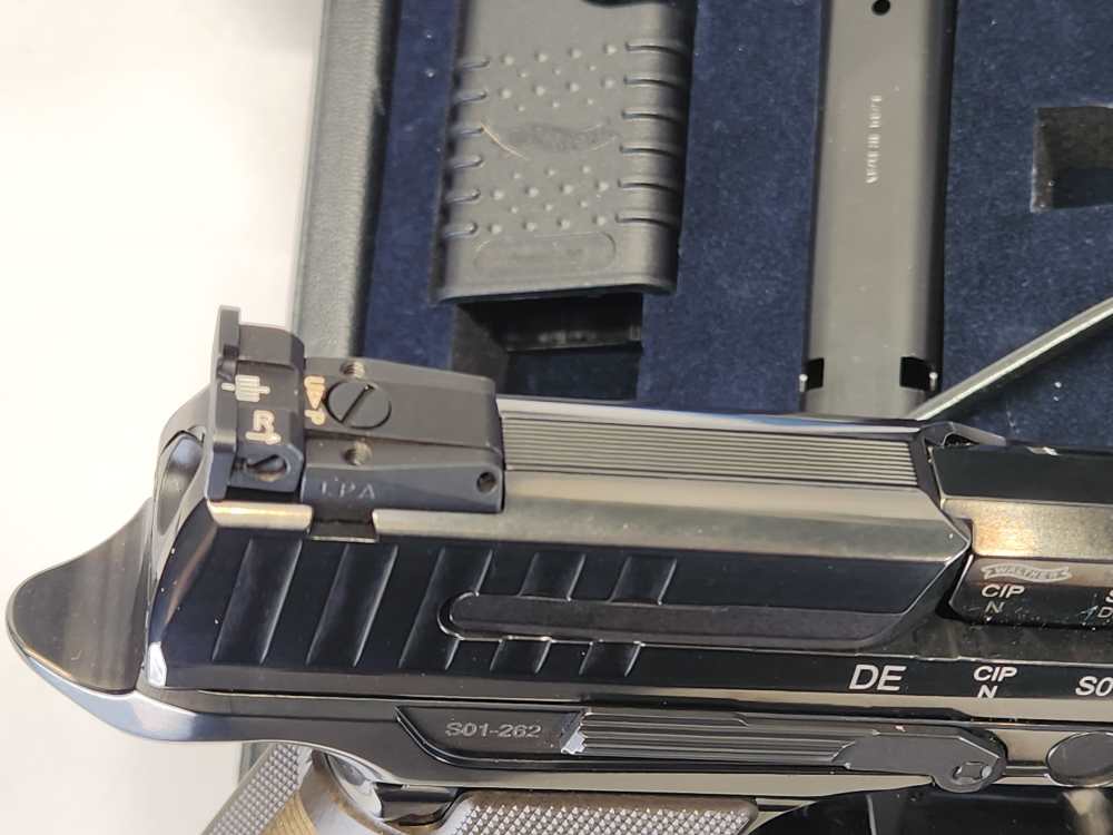 Walther PPQ Q5 Match Steel Frame Meister Manufakur Black Diamond -img-26
