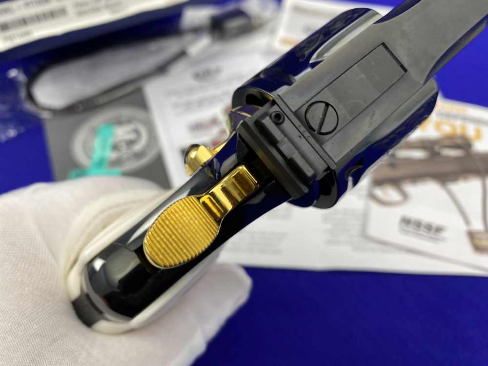 Colt Python .357 Mag Blued 4.25" *GORGEOUS SCROLL GOLD INLAY ENGRAVED*-img-32