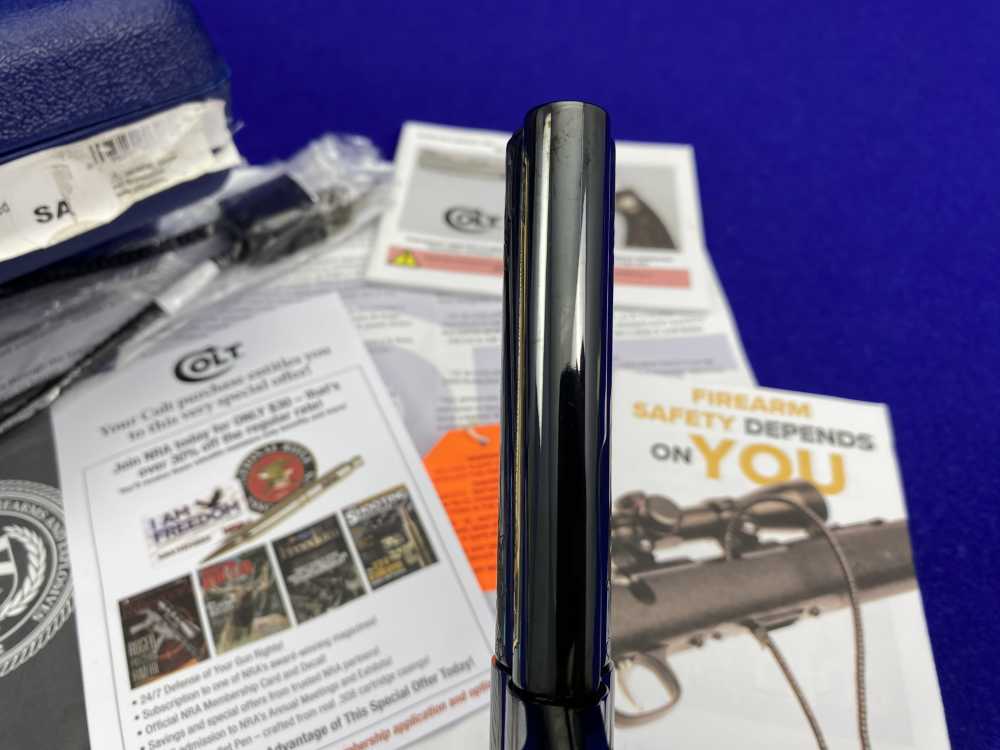 Colt Python .357 Mag Blued 4.25" *GORGEOUS SCROLL GOLD INLAY ENGRAVED*-img-40