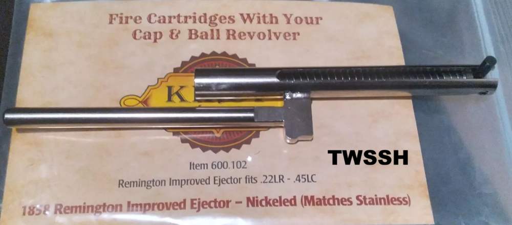Kirst ejector for Pietta and Uberti 1858 Remington models 5.5 and 8" -img-0