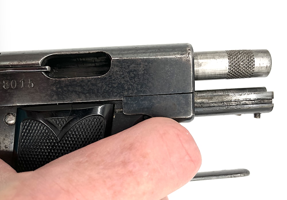 LIGNOSE "EINHAND" Model 3A (German-made in 1927) With TWO Steel Mags.-img-11
