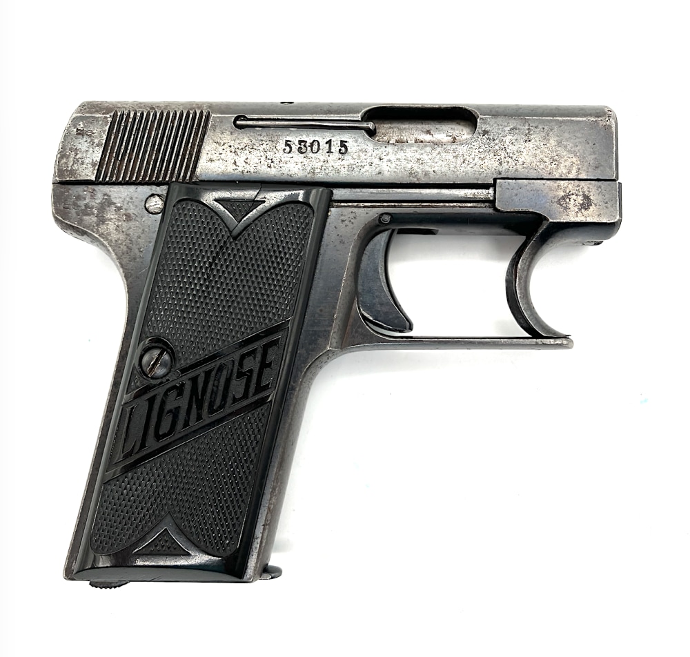 LIGNOSE "EINHAND" Model 3A (German-made in 1927) With TWO Steel Mags.-img-6