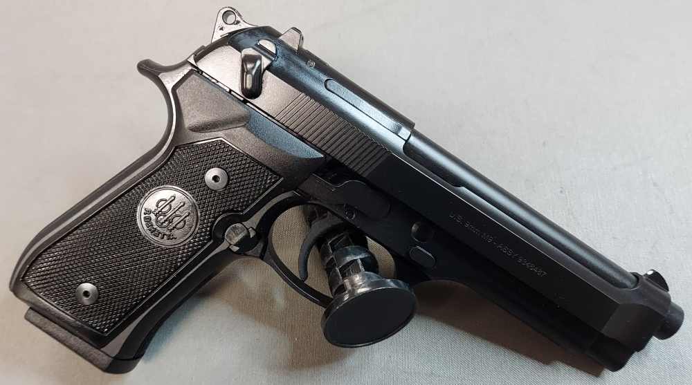 Beretta M9 Semi-Auto Pistol 9mm 4.9" Barrel 15 Rounds J92M9A0M-img-1