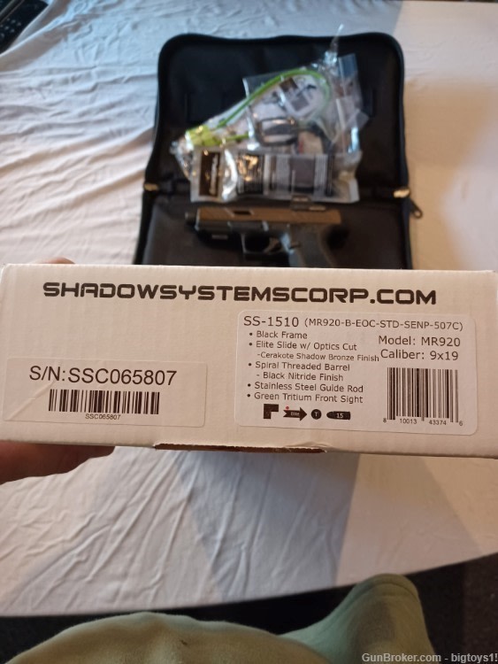 shadow systems mr920 with holosun sight -img-1