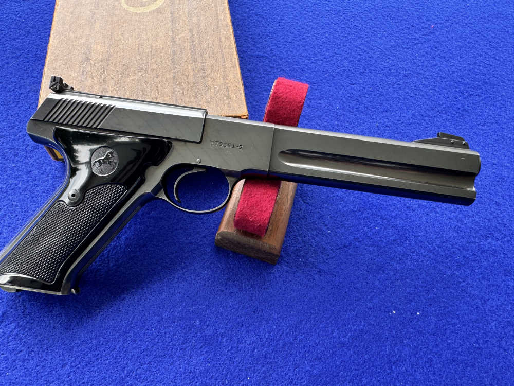1957 In Box Colt Woodsman Match Target Model 3rd Series .22LR Heavy Barrel-img-7