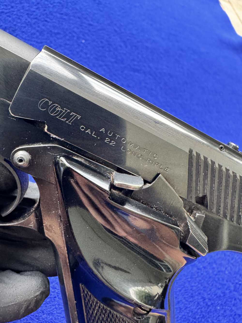 1957 In Box Colt Woodsman Match Target Model 3rd Series .22LR Heavy Barrel-img-2