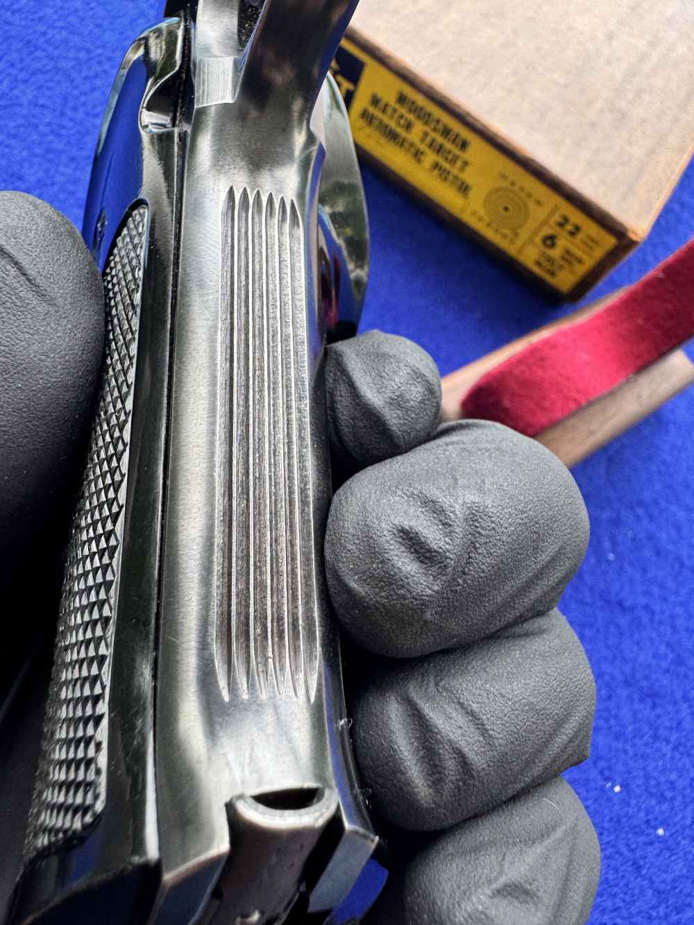 1957 In Box Colt Woodsman Match Target Model 3rd Series .22LR Heavy Barrel-img-14