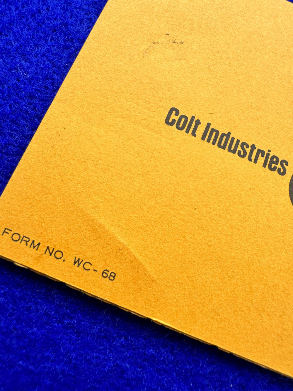 1957 In Box Colt Woodsman Match Target Model 3rd Series .22LR Heavy Barrel-img-39