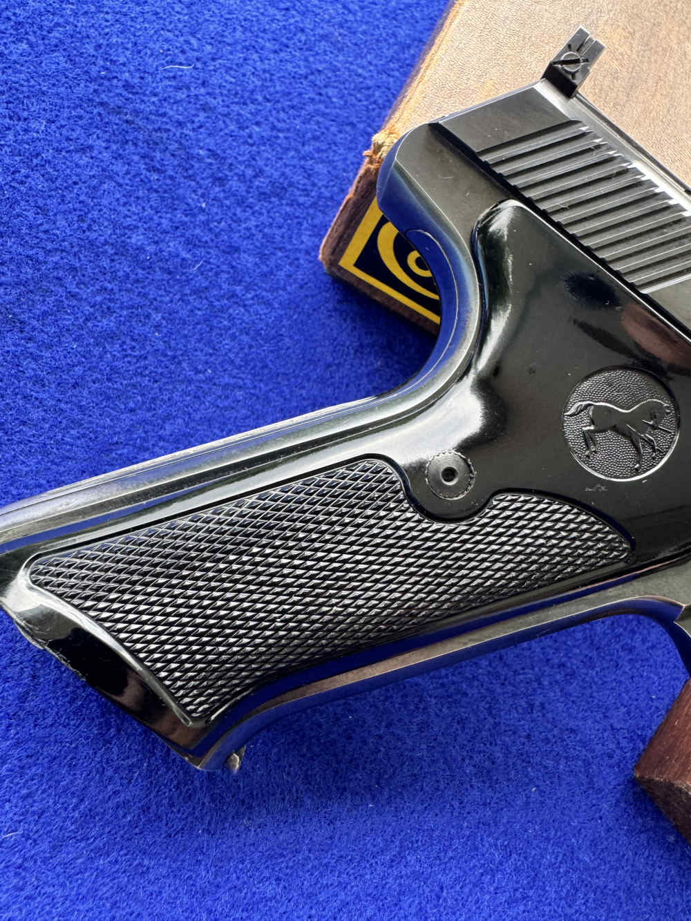 1957 In Box Colt Woodsman Match Target Model 3rd Series .22LR Heavy Barrel-img-8